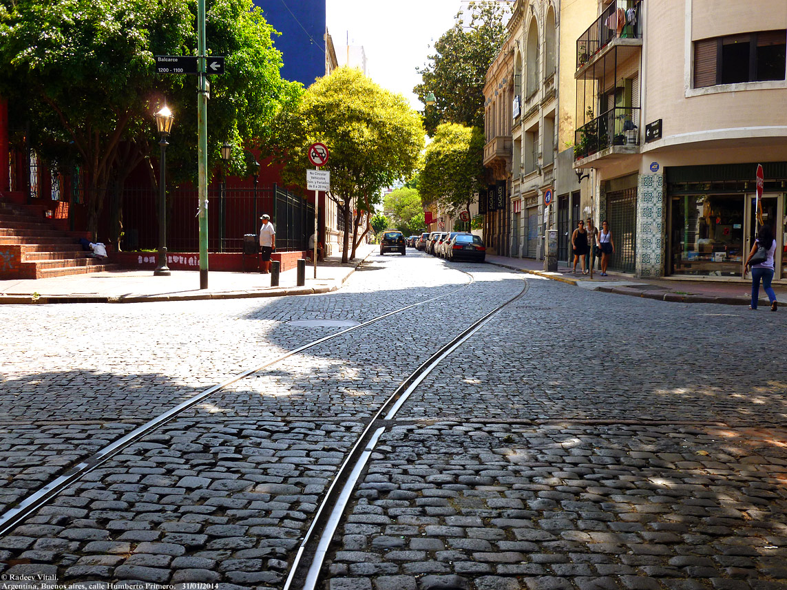 Буэнос-Айрес — Остатки инфраструктуры старого трамвая