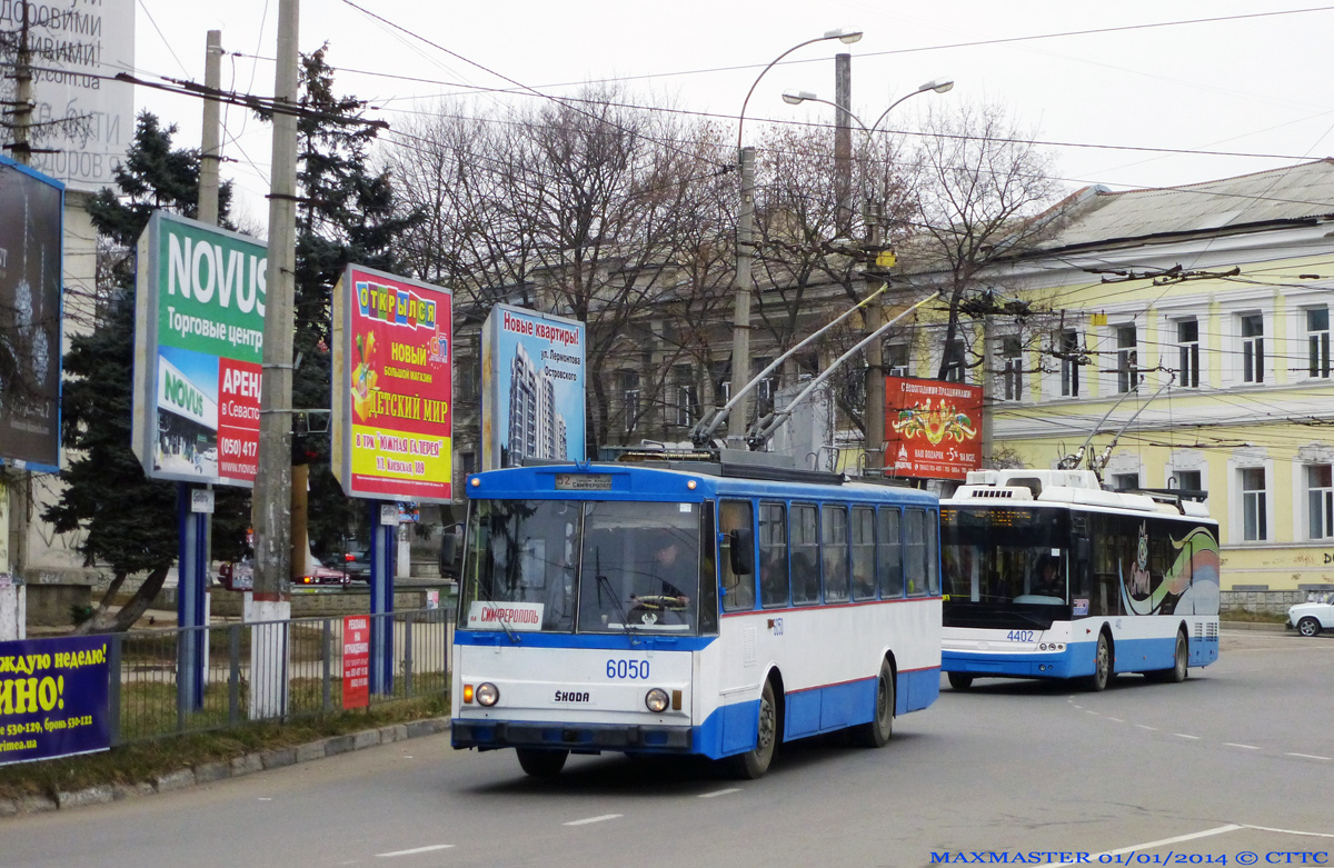 Krimmi trollid (Simferopol - Alušta - Jalta), Škoda 14Tr02/6 № 6050