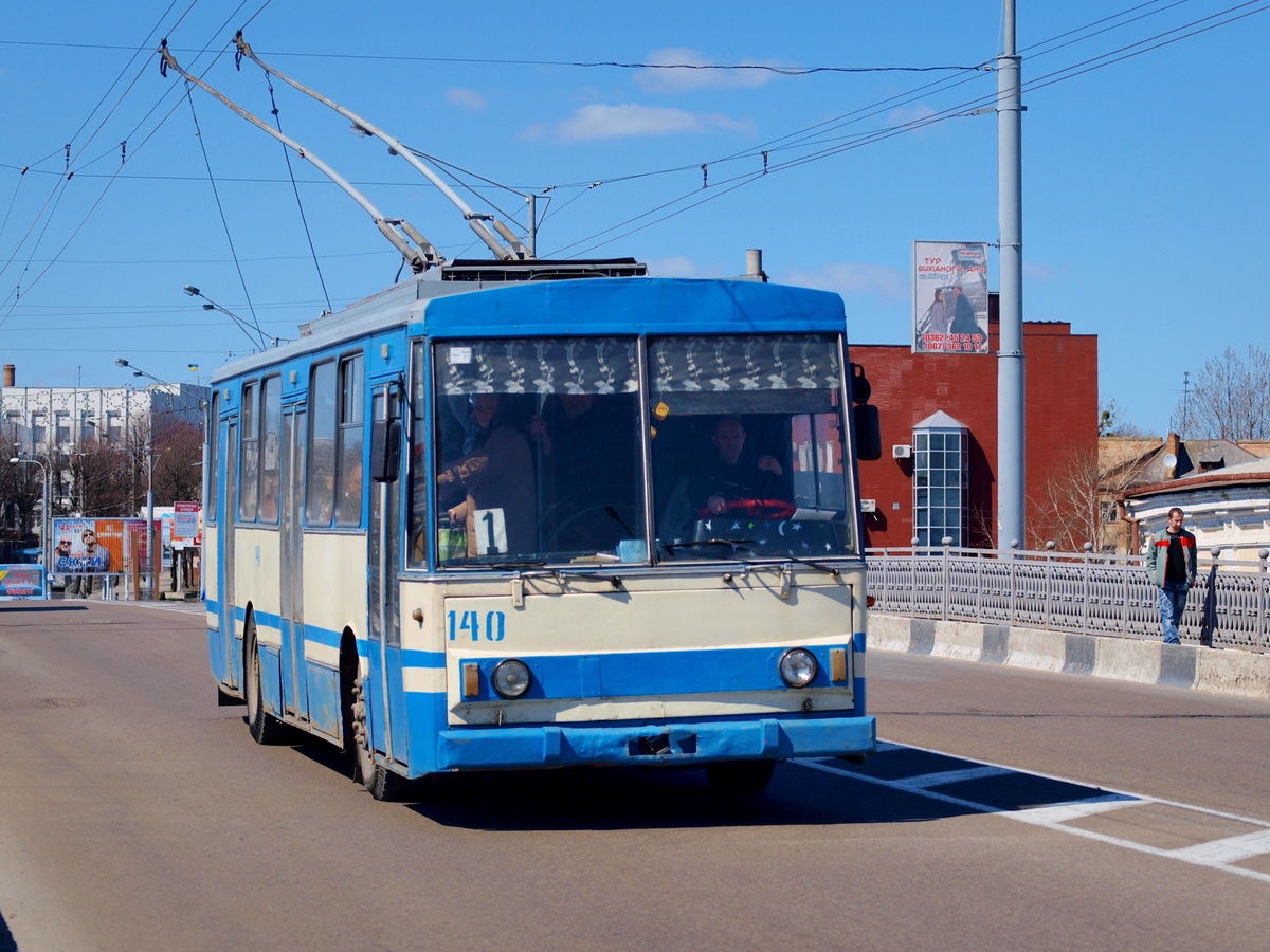 Rivne, Škoda 14Tr01 № 140