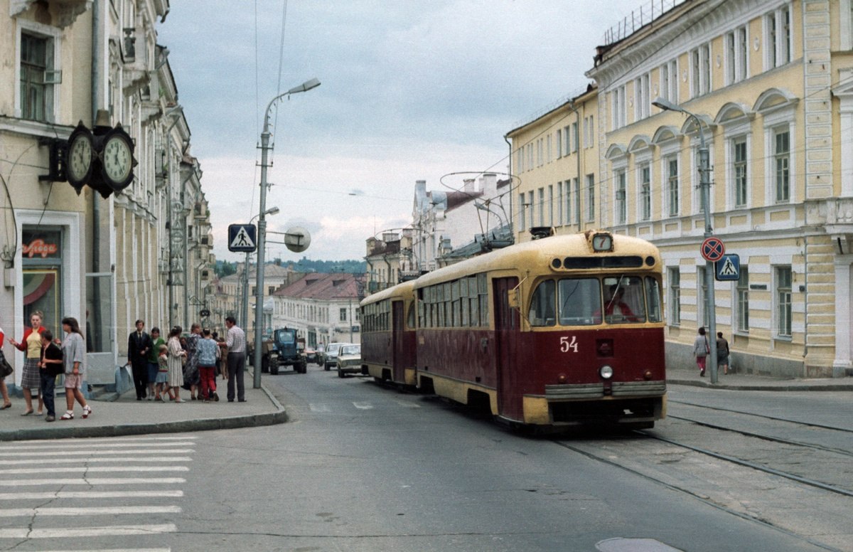 Smolensk, RVZ-6M2 № 54; Smolensk — Dismantling and abandoned lines; Smolensk — Historical photos (1945 — 1991)