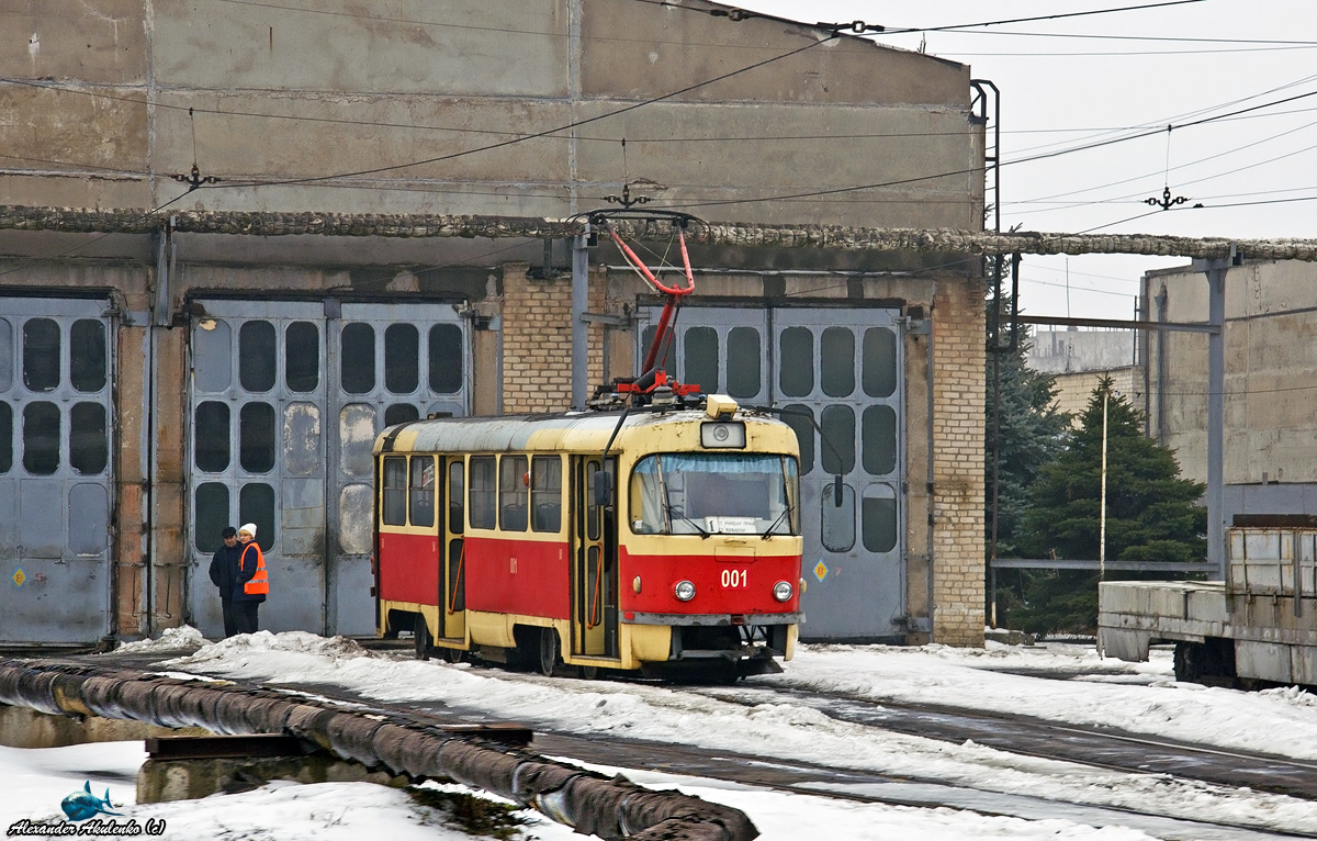Кривой Рог, Tatra T3R.P № 001