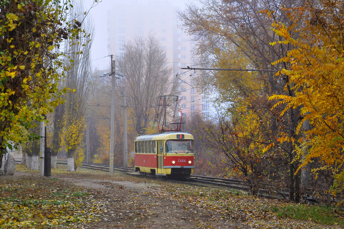 Волгоград, Tatra T3SU (двухдверная) № 2464