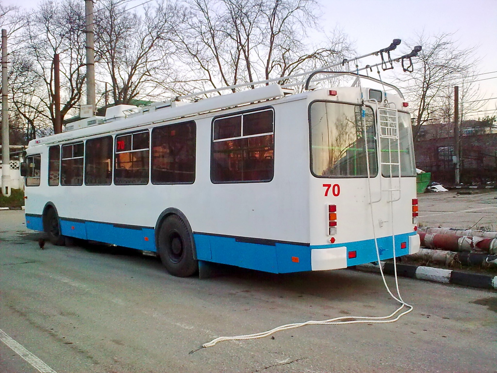 Novorossiïsk, ZiU-682G-016.04 N°. 70; Novorossiïsk — New trolleybuses
