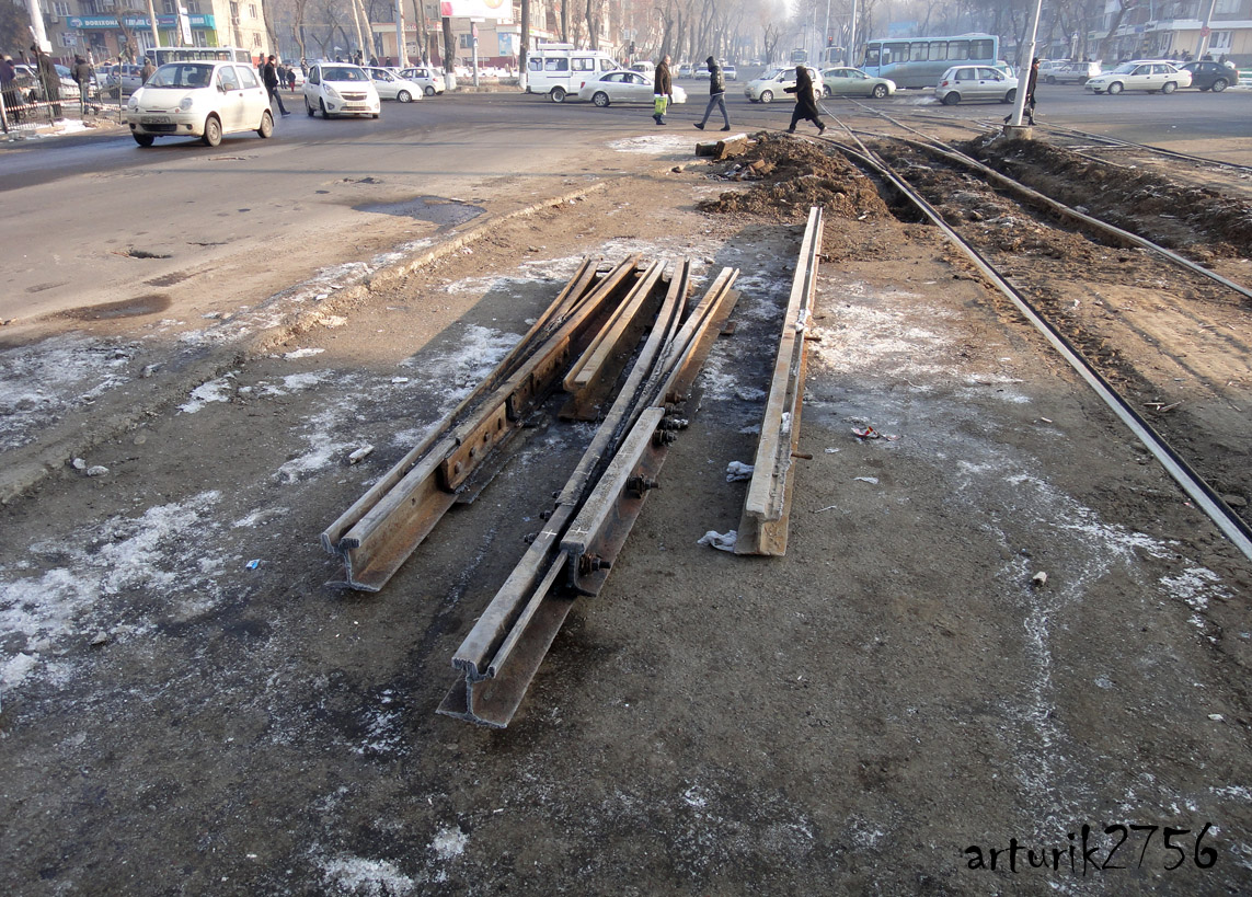 Ташкент — Трамвайная сеть и инфраструктура