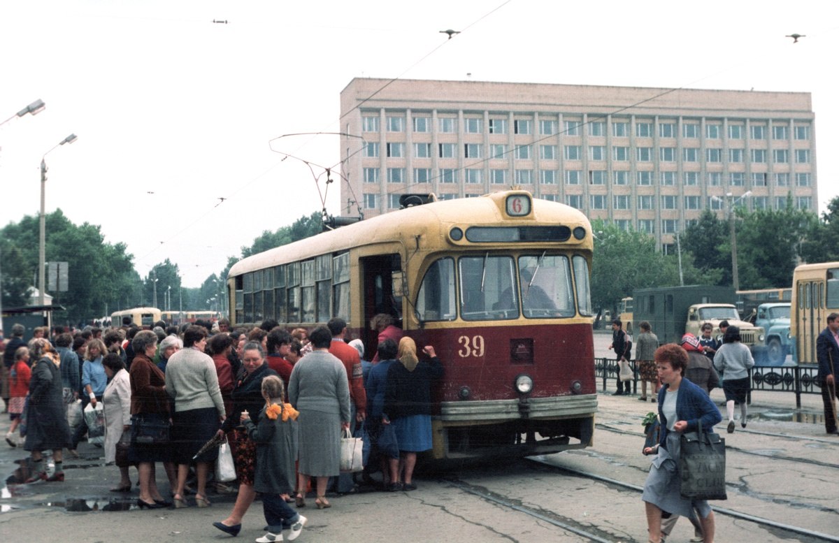 Smolenskas, RVZ-6M2 nr. 39; Smolenskas — Dismantling and abandoned lines; Smolenskas — Historical photos (1945 — 1991)