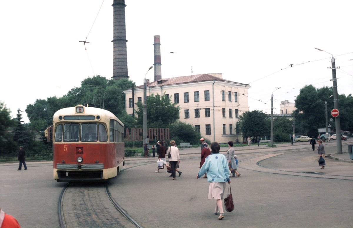 Smolensk, RVZ-6M2 č. 5; Smolensk — Dismantling and abandoned lines; Smolensk — Historical photos (1945 — 1991)