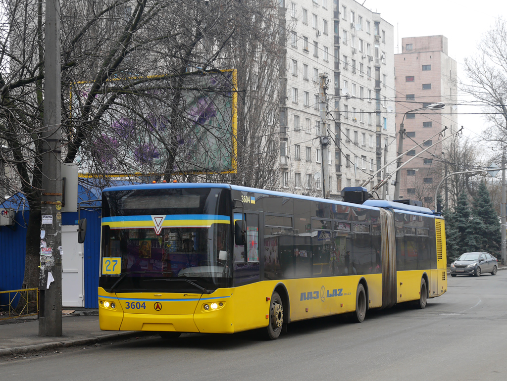 Киев, ЛАЗ E301D1 № 3604