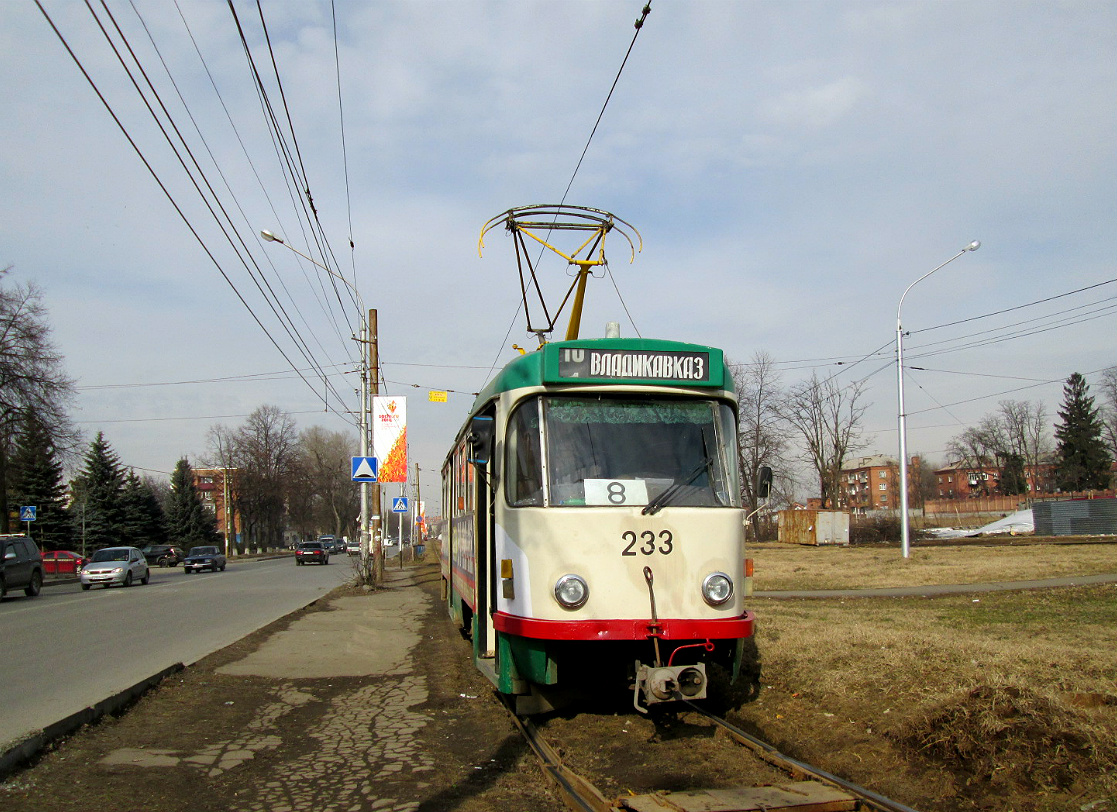 Vladikavkaz, Tatra T4DM № 233