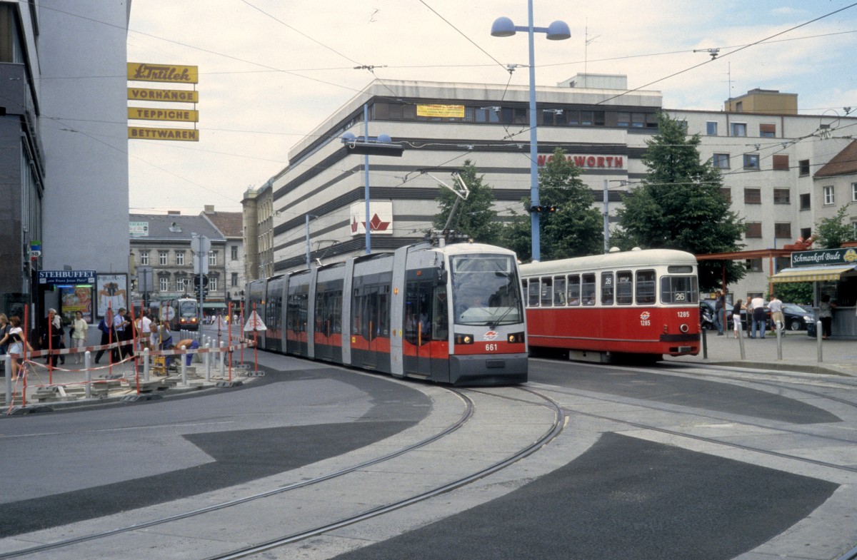 Вена, Siemens ULF-B № 661; Вена, Lohner Тype c3 № 1281