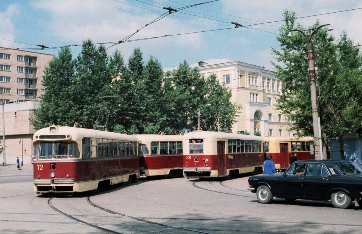 Smolensk, RVZ-6M2 № 72; Smolensk, RVZ-6M2 № 86; Smolensk — Historical photos (1945 — 1991)