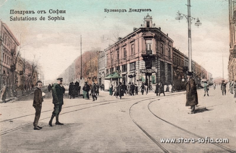 Sofia — Historic Photos of Tramway Infrastructure (1901–1942); Sofia — Pictures of postcards
