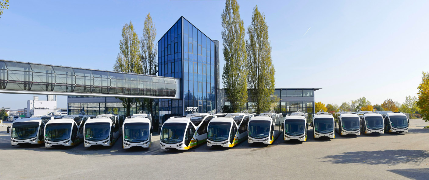 Riyadh — Pilsing, Germany: trolleybuses Viseon LT20 before delivery to Rihyad