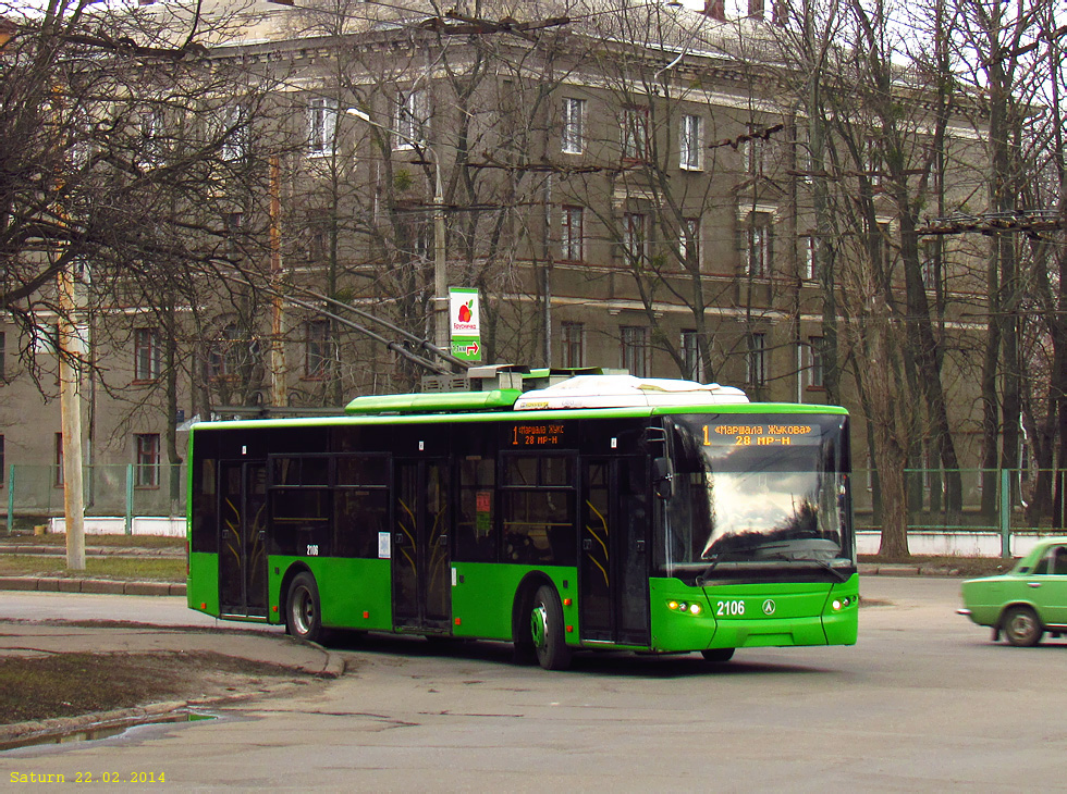 Kharkiv, LAZ E183A1 № 2106