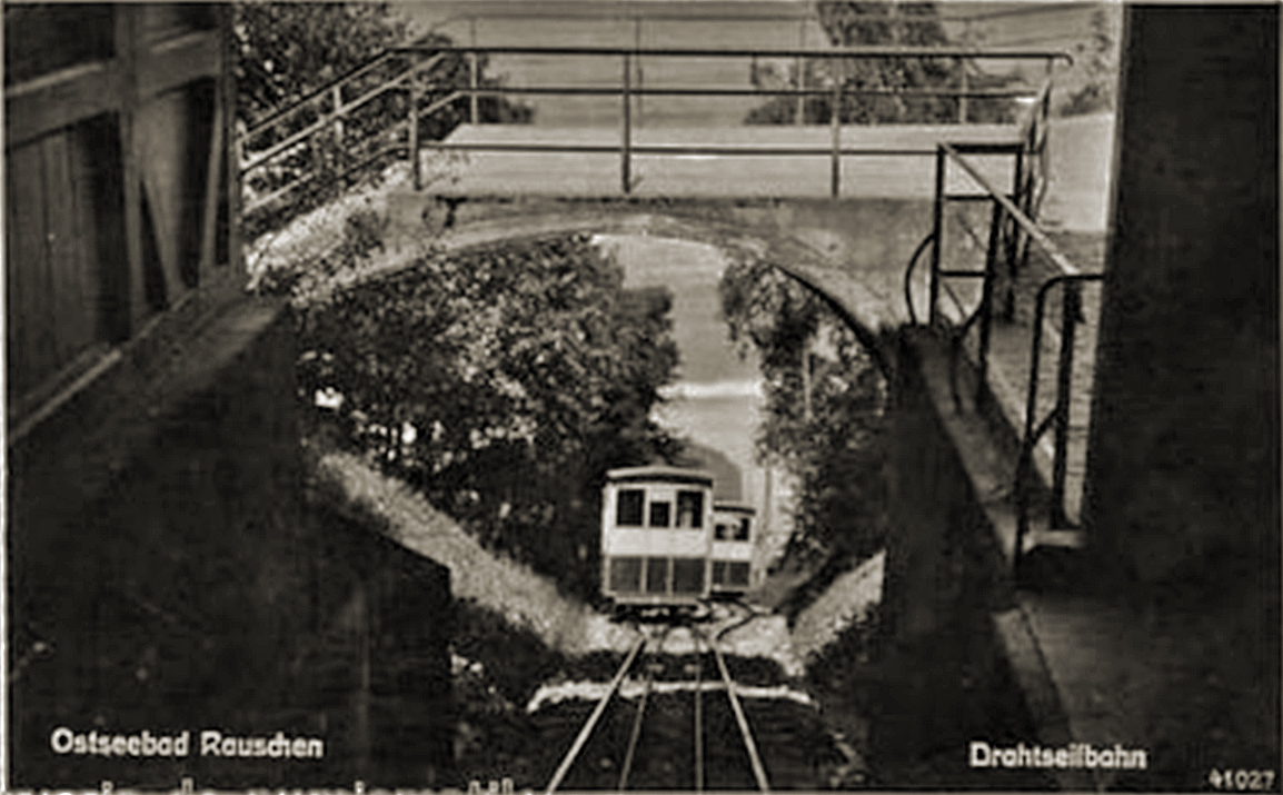 Светлогорск, Фуникулёр* № 1; Светлогорск — Rauschener Drahtseilbahn
