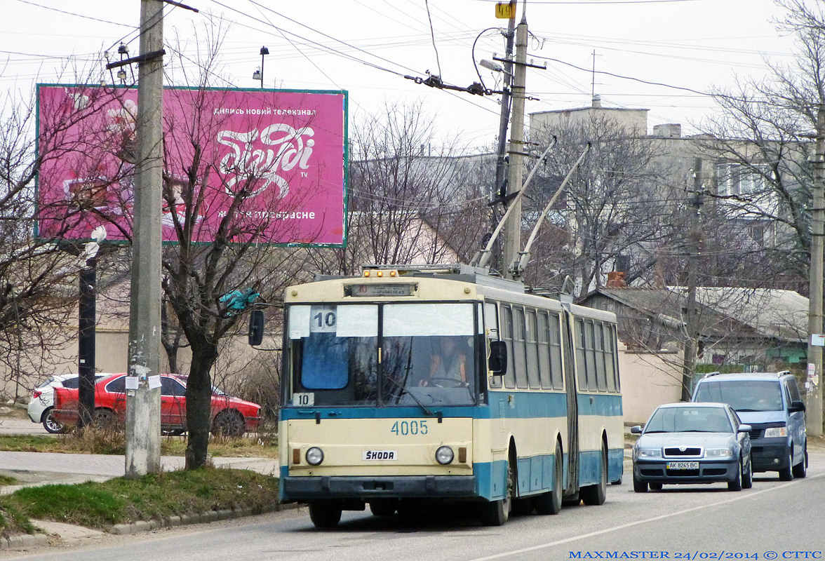 Crimean trolleybus, Škoda 15Tr02/6 № 4005