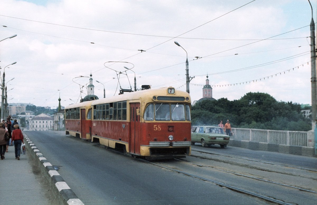 Smolensk, RVZ-6M2 Nr. 58; Smolensk — Dismantling and abandoned lines; Smolensk — Historical photos (1945 — 1991)
