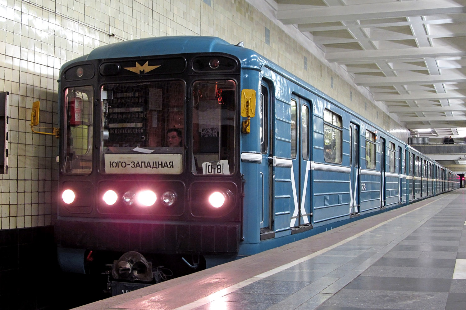 вагон метро номерной старые