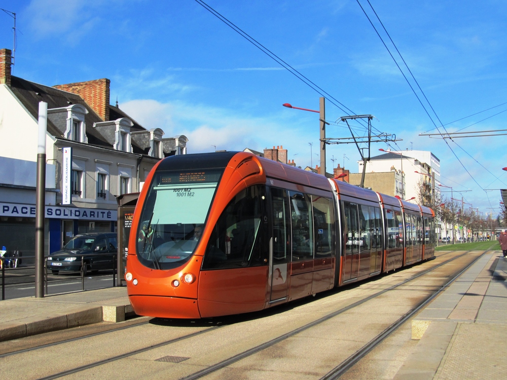 Ле-Ман, Alstom Citadis 302 № 1001