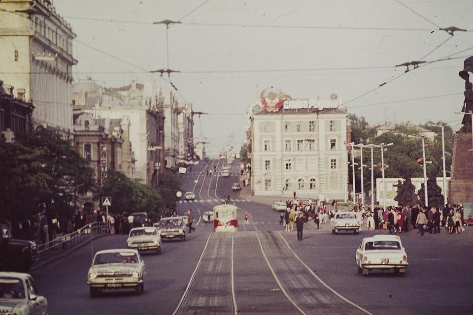 Wladiwostok — Historic Photos — Tramway (1971-1990)