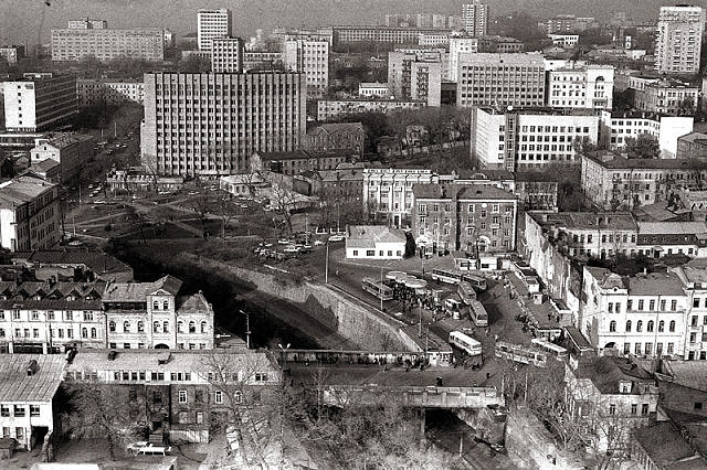 Владивосток — Исторические фотографии — троллейбус