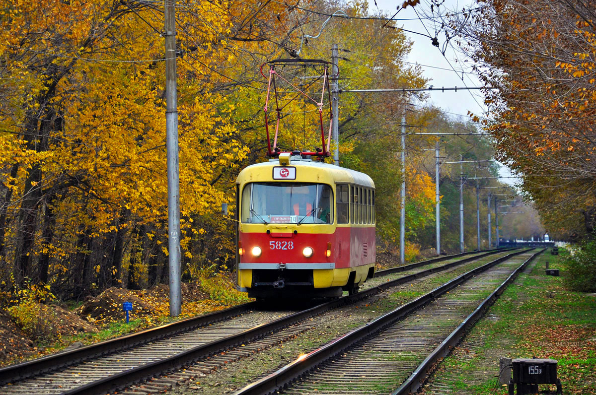 Волгоград, Tatra T3SU № 5828