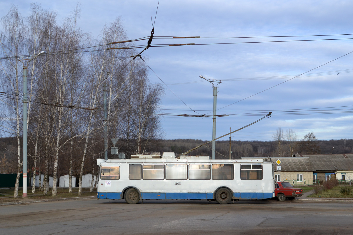 Саранск, ЗиУ-682Г-016.02 № 1165; Саранск — Троллейбусные линии — Юго-Запад