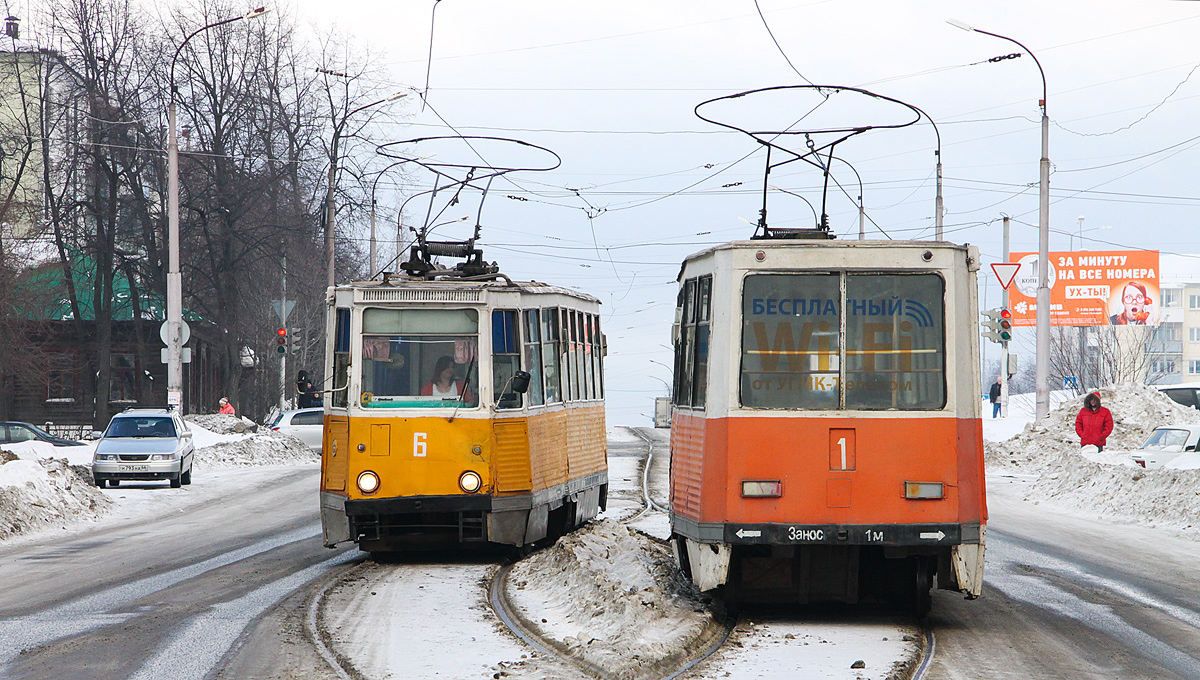 Краснотурьинск, 71-605 (КТМ-5М3) № 6; Краснотурьинск, 71-605 (КТМ-5М3) № 1