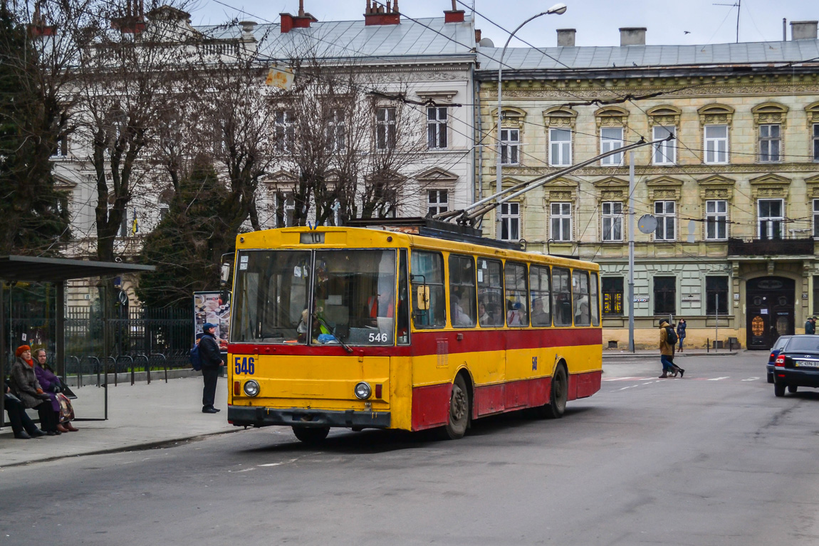 Lviv, Škoda 14Tr89/6 č. 546
