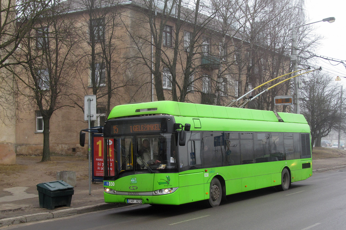 Kaunas, Solaris Trollino III 12 AC č. 030