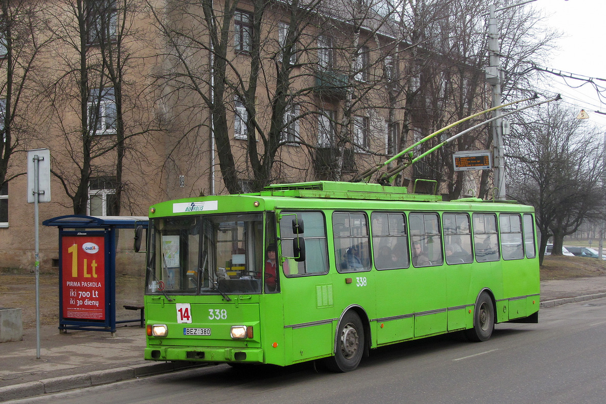 Kaunas, Škoda 14Tr13/6 № 338