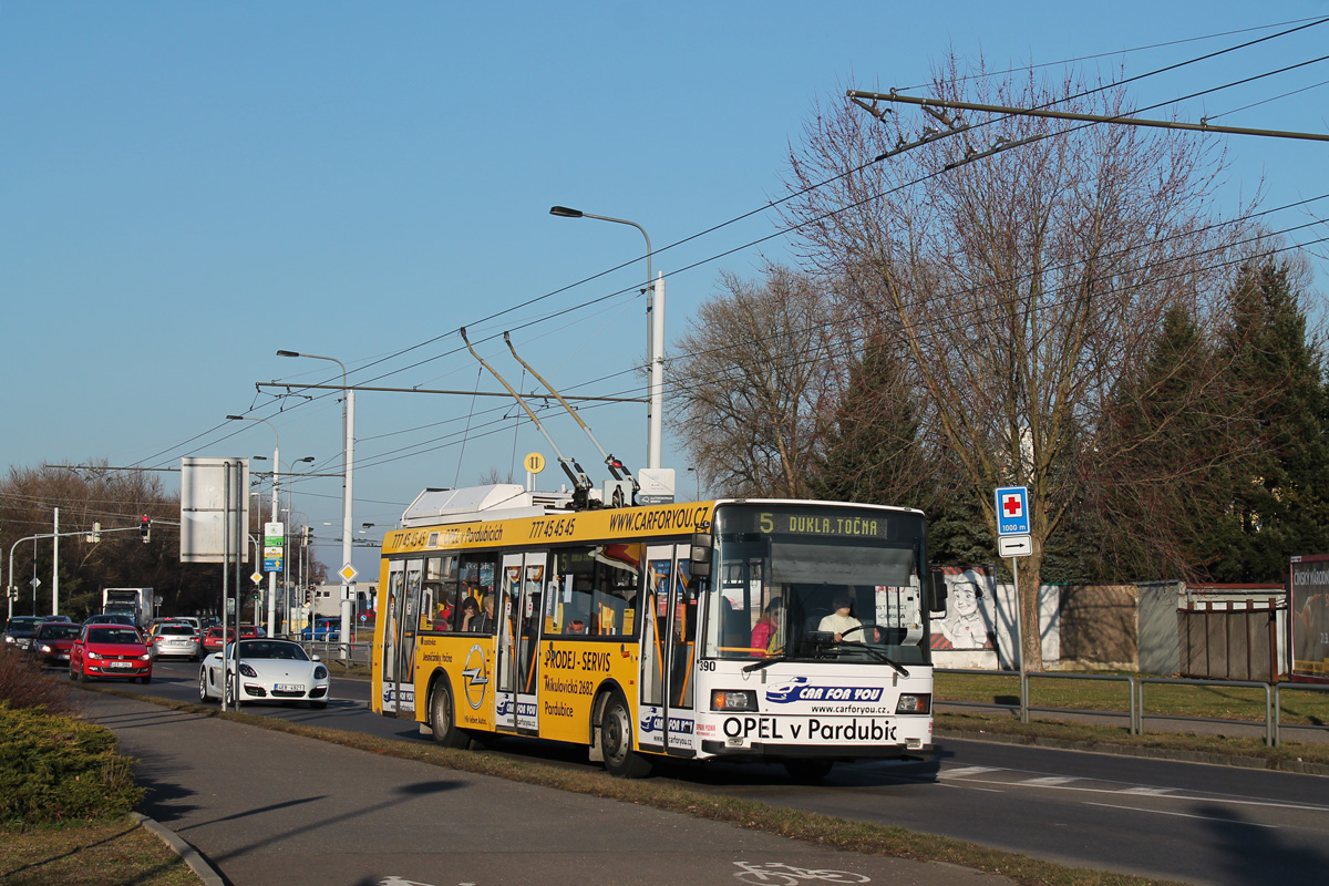Pardubice, Škoda 21Tr č. 390