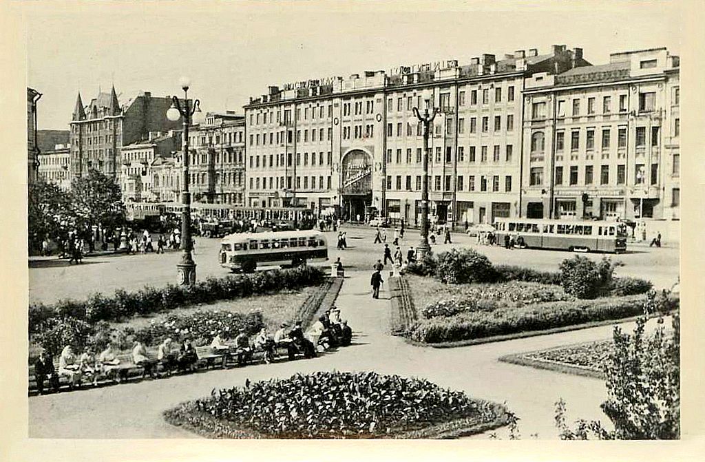 Saint-Petersburg — Historic Photos of Tramway Infrastructure; Saint-Petersburg — Historic tramway photos