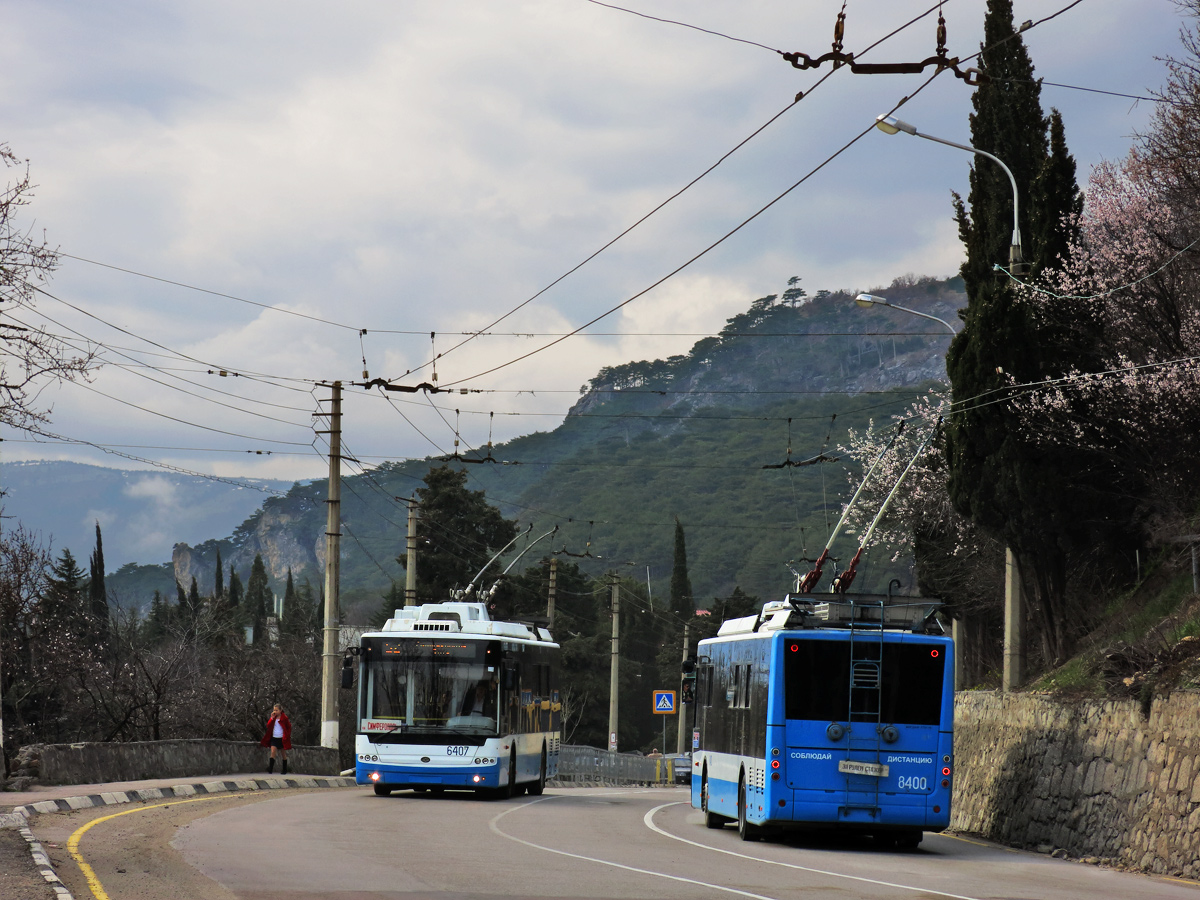 Самая протяженная троллейбусная линия в крыму