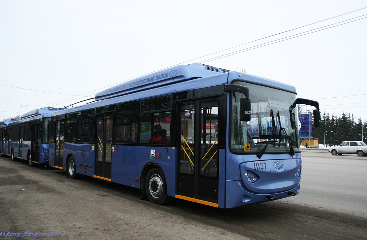 Ufa, BTZ-52763A # 1037; Ufa — New BTZ trolleybuses