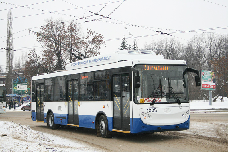 Ufa, BTZ-52763A Nr. 1005; Ufa — New BTZ trolleybuses