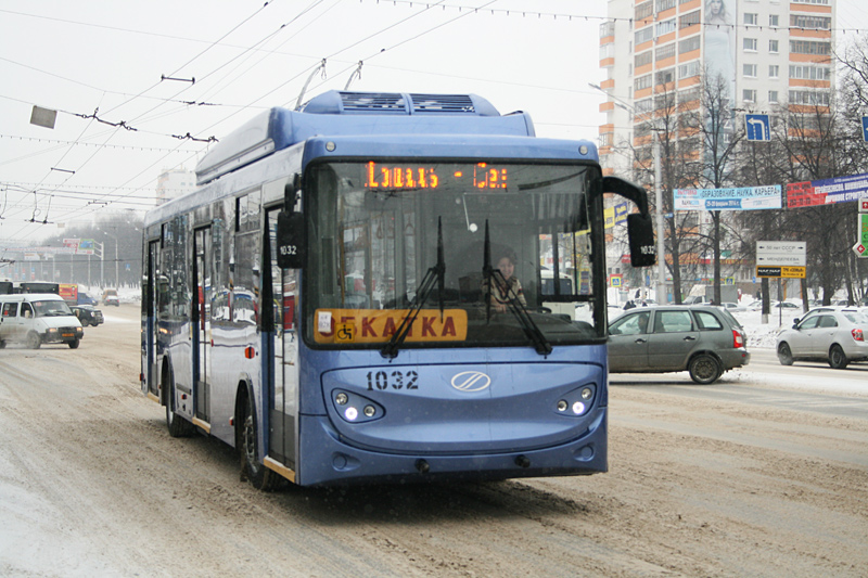 Уфа, БТЗ-52763А № 1032; Уфа — Новые троллейбусы БТЗ и УТТЗ