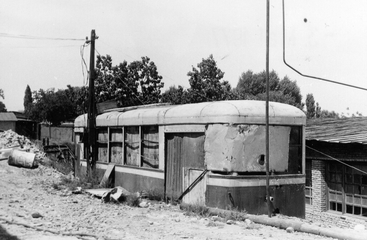Самарканд, КТП-2 № 010; Самарканд — Старые фотографии — трамвай