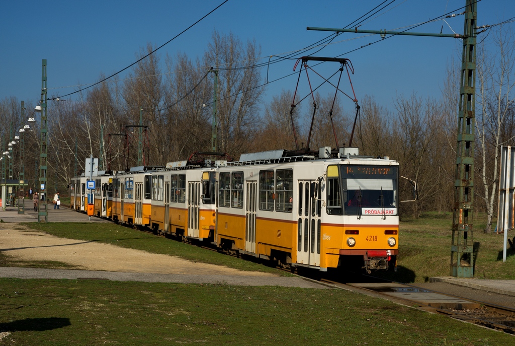 Budapest, Tatra T5C5 Nr. 4218