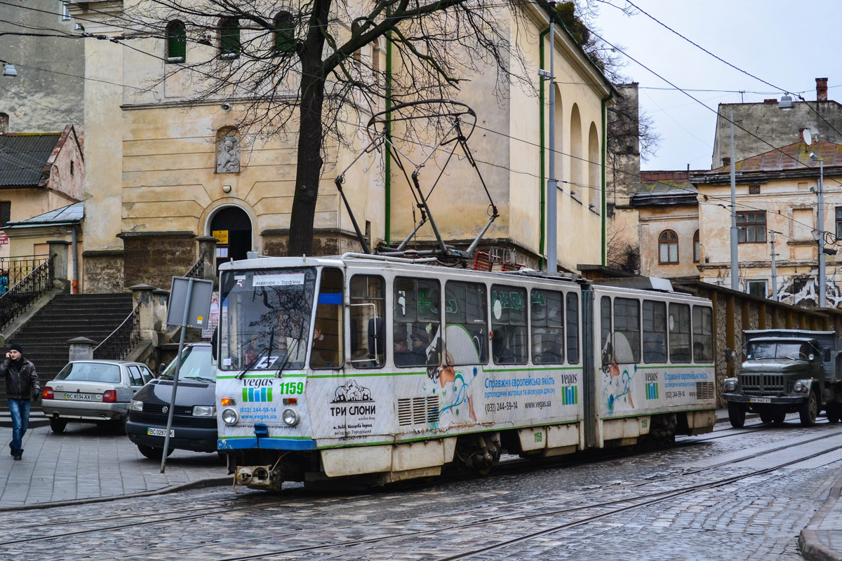 Львов, Tatra KT4SU № 1159