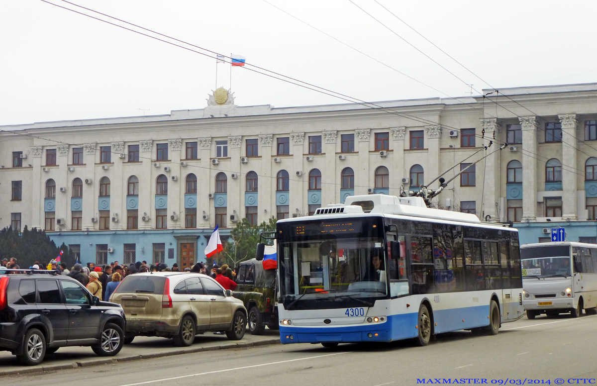 Кримський тролейбус, Богдан Т70110 № 4300