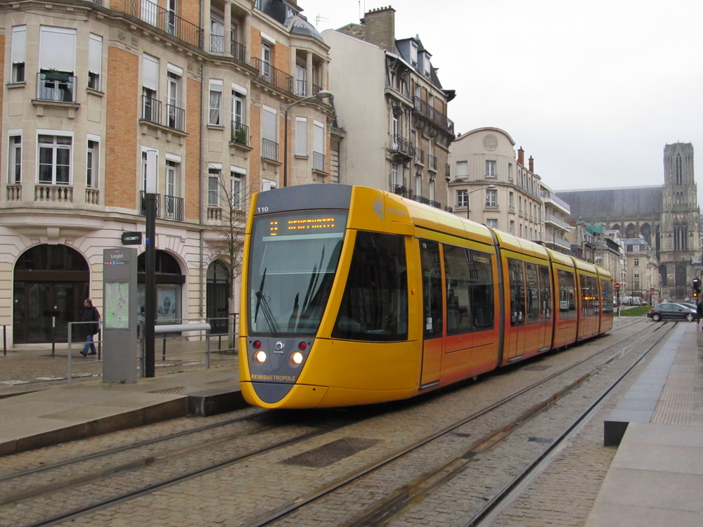 Reims, Alstom Citadis 302 № 110