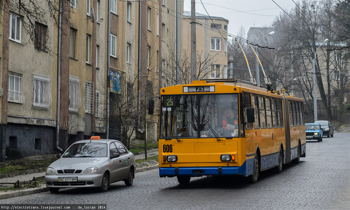 Lviv, Škoda 15Tr03/6 nr. 606