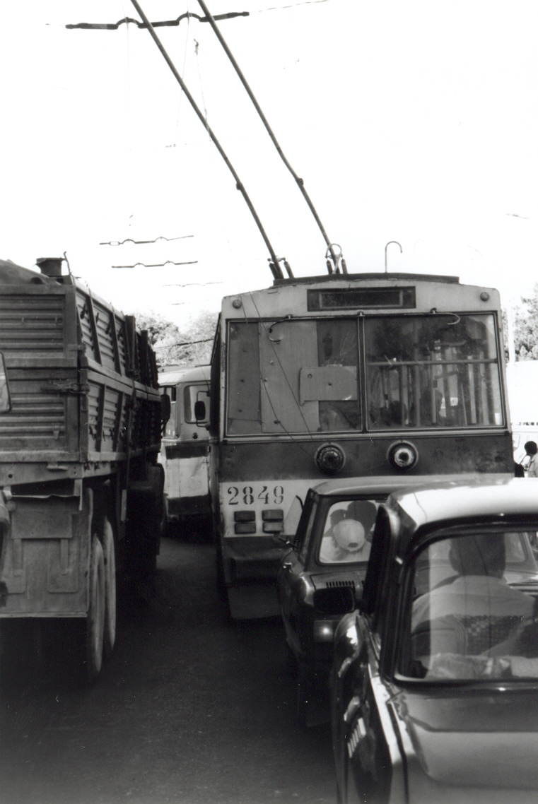 Bakuu, Škoda 14Tr89/6 № 849; Bakuu — Old Photos (trolleybus)