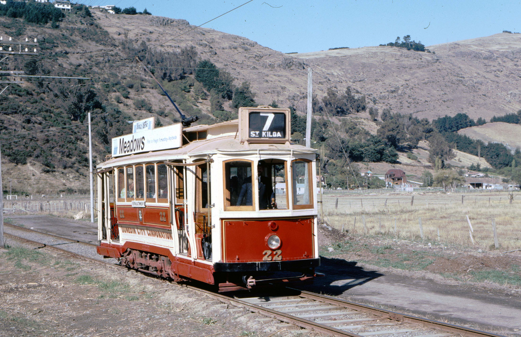 Ferrymead, Brill 2-axle motor car č. 22