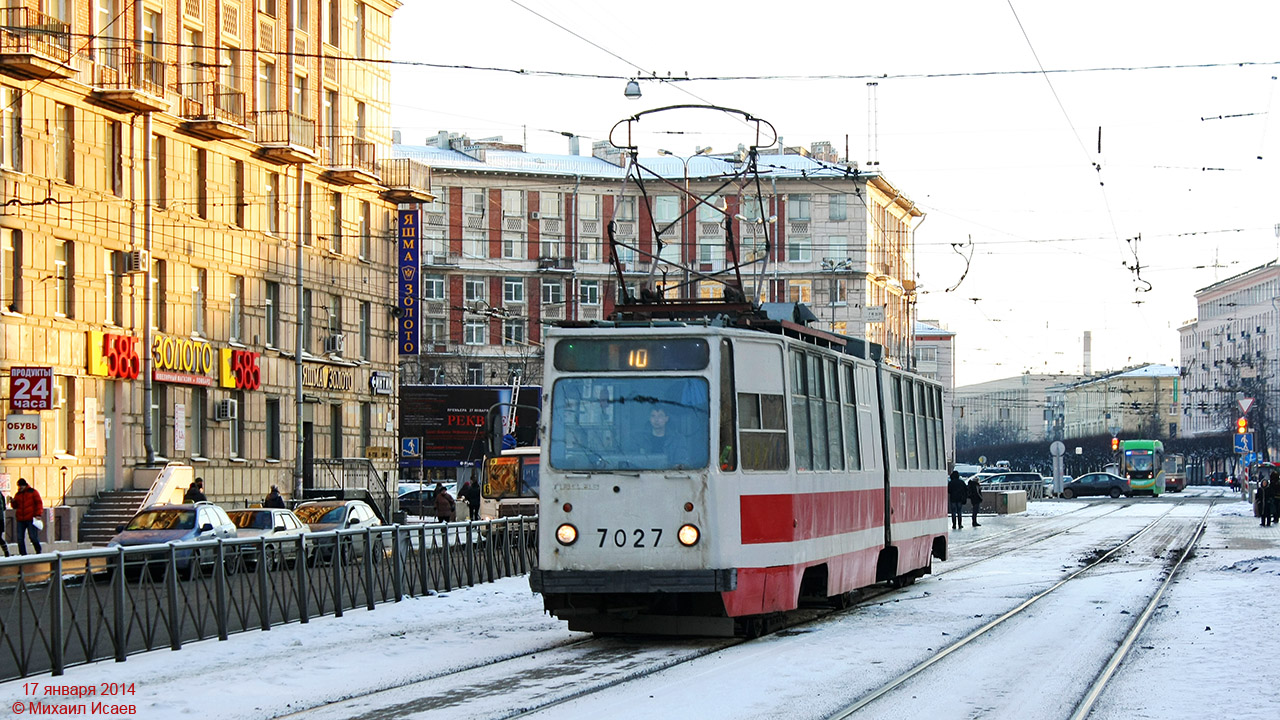 Санкт-Петербург, ЛВС-86К № 7027