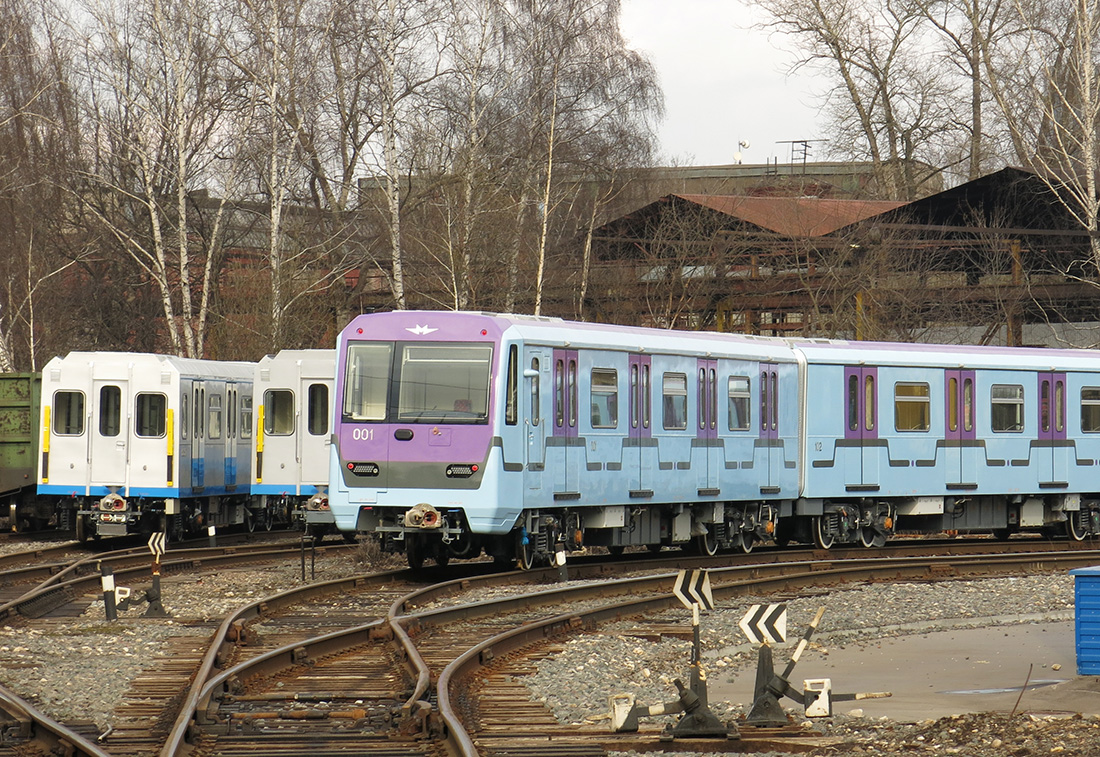 Mytiszcze, 81-760A Nr 001; Mytiszcze — New cars for the Moscow metro