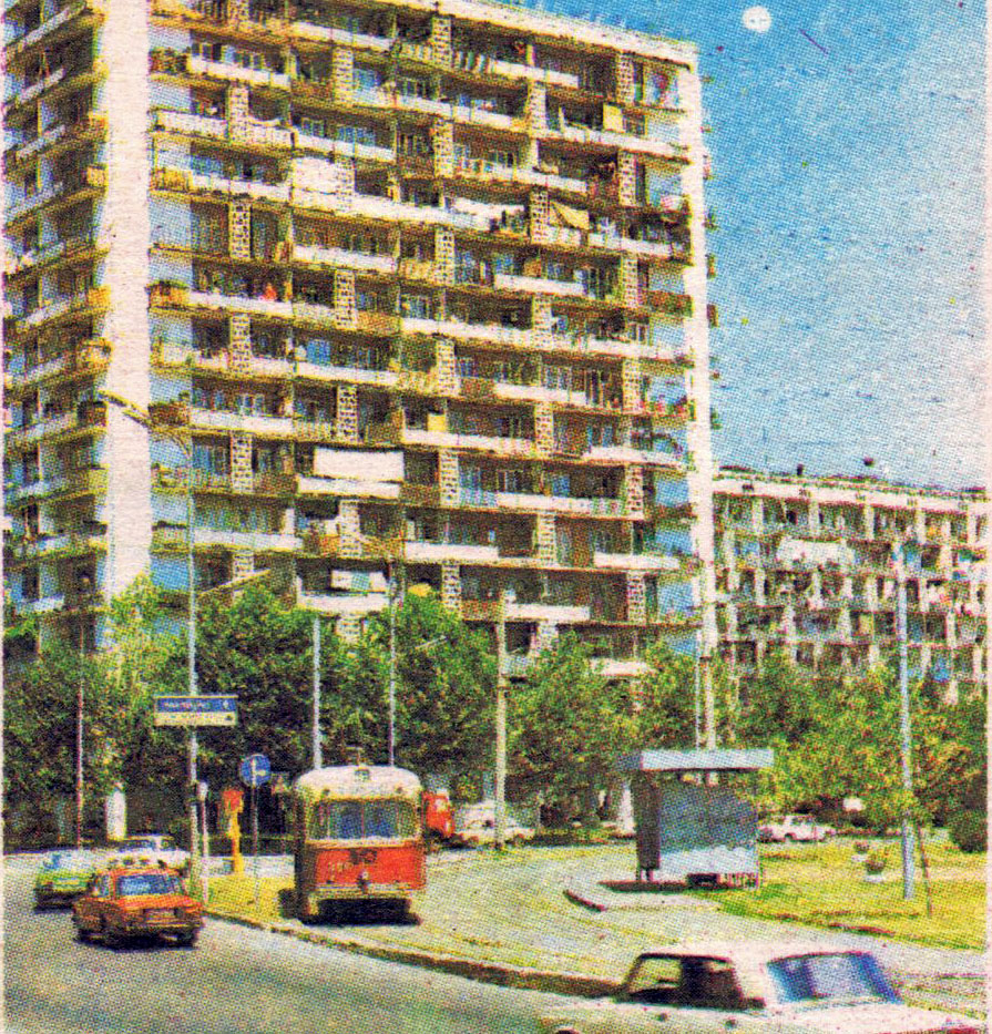 Тбілісі — Старые фотографии и открытки — трамвай