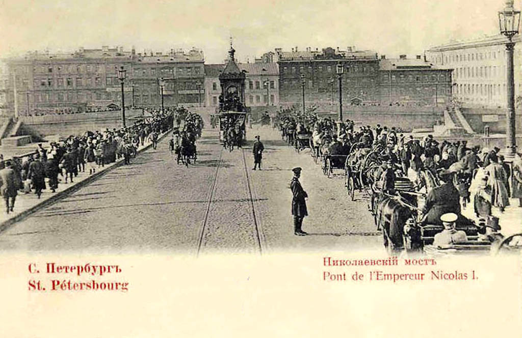 Санкт-Петербург — Исторические фотографии вагонов конного трамвая
