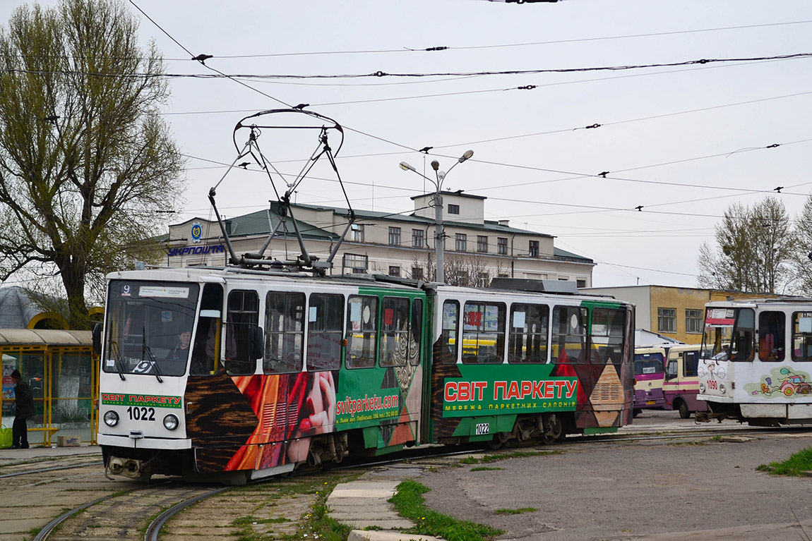 Lviv, Tatra KT4SU # 1022