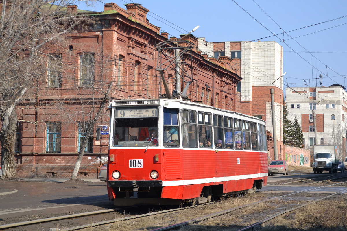 Omsk, 71-605 (KTM-5M3) № 108